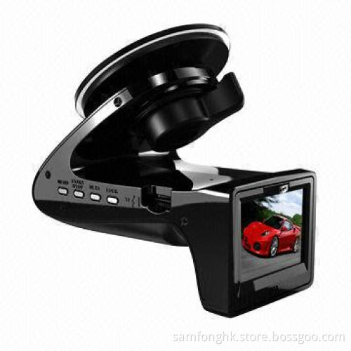 SH818 car DVR camera with radar detection, 140 degree wide view angle